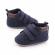 Ghetute bleumarine din material tip piele intoarsa (marime disponibila: 3-6
