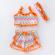Costumas de vara pentru fetite - summer vibe (marime disponibila: 9-12 luni