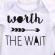 Costumas pentru baietei - worth the wait (marime disponibila: 6-9 luni (marimea