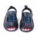 Sandalute bleumarine cu barete - croco (marime disponibila: 3-6 luni (marimea