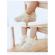 Sosete cu danteluta si model din tesatura (marime disponibila: 12-18 luni