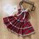 Rochita in carouri - polka (marime disponibila: 3-6 luni (marimea 18