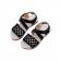 Sandale negre cu plasa crosetata (marime disponibila: marimea 26)