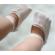 Talpici cu danteluta pentru fetite (marime disponibila: 18-24 luni, culoare: