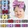Bentita animal print cu fundita (marime disponibila: 0-12 luni, model: 8)