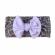 Bentita animal print cu fundita (marime disponibila: 0-12 luni, model: 8)