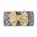 Bentita animal print cu fundita (marime disponibila: 0-12 luni, model: 8)
