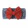 Bentita animal print cu fundita (marime disponibila: 0-12 luni, model: 8)