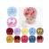 Caciulita tip turban cu fundita in fata (marime disponibila: 3-6 luni (marimea