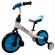 Bicicleta cu pedale si roti ajutatoare r-sport p1- albastru