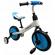 Bicicleta cu pedale si roti ajutatoare r-sport p1- albastru