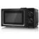 Cuptor cu microunde gallet fmom 205b negru, 700 w, 20 litri, 6 niveluri de