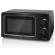 Cuptor cu microunde gallet fmom 205b negru, 700 w, 20 litri, 6 niveluri de