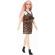 Papusa barbie fashionistas cu par roz