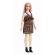 Papusa barbie fashionistas cu par roz