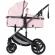 Carucior copii 2 in 1 chipolino amore pink marshmallow