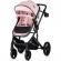 Carucior copii 2 in 1 chipolino amore pink marshmallow