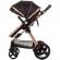 Carucior copii 3 in 1 chipolino havana obsidian gold