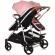 Carucior gemeni chipolino duo smart 2 in 1 flamingo