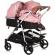 Carucior gemeni chipolino duo smart 2 in 1 flamingo