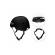 Casca bicicleta copii, momi - black matt