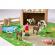 Ferma din lemn eichhorn 51x36x17 cm cu 20 accesorii