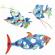 Joc magnetic de construit clixo - animalute marine 24 piese