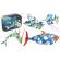 Joc magnetic de construit clixo - animalute marine 24 piese