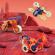 Joc magnetic de construit clixo - vehicule spatiale 30 piese