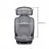 Scaun auto i-size 76-150 cm cu isofix kinderkraft oneto3 cool grey
