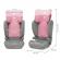 Scaun auto kinderkraft i-spark i-size 100-150 cm roz