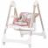 Scaun de masa chipolino milk shake 2 in 1 flamingo