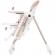 Scaun de masa chipolino milk shake 2 in 1 flamingo