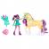 Set unicorn leaf si papusa ava unicorn academy