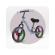 Bicicleta fara pedale cu roti led momi isoka blue