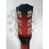 Chitara clasica ideallstore®, 95 cm, lemn, cutaway, rosie, stativ inclus