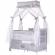 Patut pliabil chipolino palace hippo grey