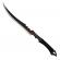 Sabie de vanatoare ideallstore®, fire blade, 70 cm, neagra