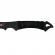 Sabie de vanatoare ideallstore®, fire blade, 70 cm, neagra