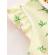 Salopeta vernil cu floricele delicate (marime disponibila: 3-6 luni (marimea 18