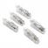 Set 10 becuri auto tungsten philips 12521cp, w2x4.6d, 3500k