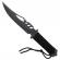 Set cutit de vanatoare extreme battle si sase cutite de aruncat, black fury, ideallstore®, otel inoxidabil, teaca inclusa