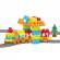 Set de constructii cu trenulet - 58 piese