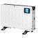 Convector electric de podea ecg tk 2080 dr alb, 2000 w, 3 trepte, termostat, lcd