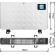 Convector electric de podea ecg tk 2080 dr alb, 2000 w, 3 trepte, termostat, lcd
