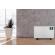Convector electric de podea ecg tk 2080 dr alb, 2000 w, 3 trepte, termostat, lcd