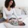 Perna mare 3 in 1 doomoo comfy big tetra almond din bumbac organic