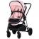 Carucior copii 3 in 1 chipolino aura pink marshmallow