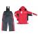 Costum schi battle ice, 152 cm, rosu