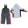 Costum schi battle ice, 164 cm, alb